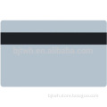 RFID PVC multi-frequency magnetic stripe white card